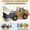 ADTHLIER Remote Control Loader, 9-Channel Loader Toy with Metal Shovel, 2.4Ghz Remote Control Engineering Vehicle, Ideal Gift for Boys Aged 6-11 view 4