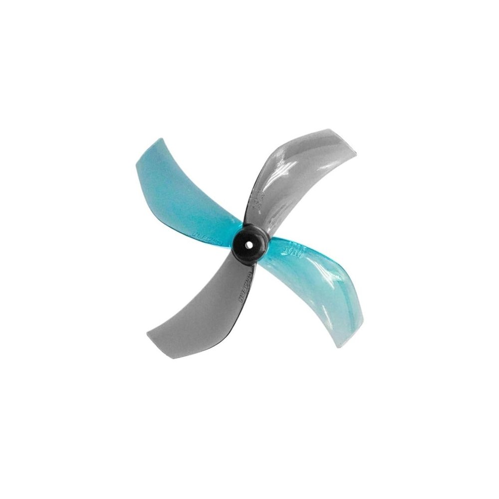 12/24Pairs 1610 40mm 2-Blade Propellers 1mm/1.5mm For RC FPV Racing Freestyle Tinywhoop Drones Mobula7 Replacement(24Pairs 1mm Gray)