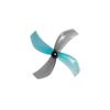 12/24Pairs 1610 40mm 2-Blade Propellers 1mm/1.5mm For RC FPV Racing Freestyle Tinywhoop Drones Mobula7 Replacement(24Pairs 1mm Gray) view 1