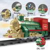 Train Set Electric Train Toys for Kids, Christmas Train Set with Smokes, Light & Sound for Under Christmas Tree, Toddler Model Trains for 3 4 5 6 7 8+ Years Old Kids Boys Birthday Gifts view 2