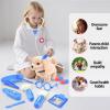 Doctor Kit for Toddlers 3-5 Doctors Play Set Toddler Girl Dog Puppy Vet Kit Kids Veterinarian Playset Toys 3 4 5 Year Old Birthday Gift view 4