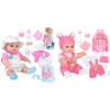 DOTVOSY 12" Baby Dolls-2 Set 12 inch Realistic Baby Doll with Clothes and Accessories Include Backpack Carrier for Girl Kids Gift Age 3+ view 1