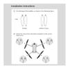 2Pairs Of 6030 Propellers For 4 PPRO 3 Pro Drones, Light Wing Fans(2 Pairs Golden Tip) view 4