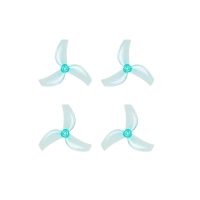 2Pairs 1611 3Blade CW CCW Propellers 1.5mm Shaft For 1102 0802SE Brushless Motor Pavo Femto Drone Plastic Props(2pair Blue)