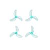 2Pairs 1611 3Blade CW CCW Propellers 1.5mm Shaft For 1102 0802SE Brushless Motor Pavo Femto Drone Plastic Props(2pair Blue) view 1