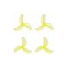 2Pairs 1611 3Blade CW CCW Propellers 1.5mm Shaft For 1102 0802SE Brushless Motor Pavo Femto Drone Plastic Props(2pair Blue) view 3