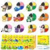 Air Dry Clay for Kids Air Clay Art Kits 12 Box Animals Theme Air Dry Modeling Clay Kit w/Sculpting Tools& Step-by-Step Tutorials,Ultra Soft Non-Sticky,Craft Party Favors Clay Toy Gift for Boys Girls view 2