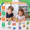 Air Dry Clay for Kids Air Clay Art Kits 12 Box Animals Theme Air Dry Modeling Clay Kit w/Sculpting Tools& Step-by-Step Tutorials,Ultra Soft Non-Sticky,Craft Party Favors Clay Toy Gift for Boys Girls view 4