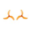 10 Pairs Of Three-blade Propellers For 3.5 Inch Cinewhoop Quad 8 Pairs Of FPV Replacement Props(Orange) view 3