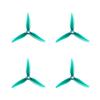 2Pairs 51466 5-Inch 3-Paddle Propellers CW/CCW For FPV Racing Drone Quadcopter(Green) view 1