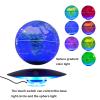 6-inch Floating Globe, 360Magnetic Levitation Globe with LED Light Auto-Rotating Magnetic Levitating Globes Rotatable Geographic Levitating Globes for Home Office Desk (Dark Blue+Black/Style B) view 3