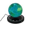 6-inch Floating Globe, 360Magnetic Levitation Globe with LED Light Auto-Rotating Magnetic Levitating Globes Rotatable Geographic Levitating Globes for Home Office Desk (Blue+Black/Style A) view 3