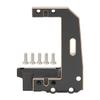 Machined Brass Servo Mount Bracket for Vanquish H10 Optic Sparco Yokohama RTR 1/10 RC Crawler Upgrades Parts Accessories view 1
