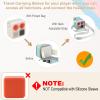 Beautyflier Travel Carrying Bag for Yoto Mini (2024 Edition), Audio Music Player Case Sleeve with Shoulder Strap, Back Pocket for Cards, NOT Compatible with Silicone Sleeve (Bag Only) view 3