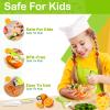 27 PCS Toddler Knife Set- Kids Knifes for Real Cooking,Montessori Toy Safe Kitchen Knife Set for Toddler, Cutting Board,Gift for 3-12 Year Old Girl Boy view 3