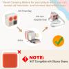 Beautyflier Travel Carrying Bag for Yoto Mini (2024 Edition), Audio Music Player Case Sleeve with Shoulder Strap, Back Pocket for Cards, NOT Compatible with Silicone Sleeve (Bag Only) view 3