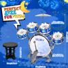 Kids Drum Set for Toddlers Ages 2-5 - Musical Toy with Stool, Perfect Birthday Xmas Gift for Boys & Girls view 2