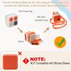 Beautyflier Travel Carrying Bag for Yoto Mini (2024 Edition), Audio Music Player Case Sleeve with Shoulder Strap, Back Pocket for Cards, NOT Compatible with Silicone Sleeve (Bag Only) view 3