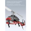 1/53 AW A61 RC Helicopter for Adults, 2.4G 4CH Flybarless Single-Rotor Mini Remote Control Helicopter with Optical Flow Altitude Hold, RC Aircraft Model Toy Gift -RTF view 4
