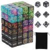 78 Pcs MTG Dice Set Counters Token Dice Portable Card Games Accessories for Home Family Party view 1