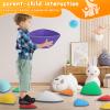 Stepping Stones for Kids Indoor & Outdoor Activity Slip-resistant help to Improve Coordination, Strength and Balance 13 pieces view 4