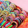ZJchao Girl Elastic Hair Ropes Color Metal Hairpin Box Kit Children Headwear Set Kit view 4