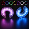Pilipane Golf Hole Light High Brightness LED Glowing Illuminating Golf Putting Cup Light Up Putt Flag Cup Glow Lamp for Night Time Golf Games and Practice view 2