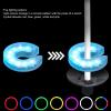 Pilipane Golf Hole Light High Brightness LED Glowing Illuminating Golf Putting Cup Light Up Putt Flag Cup Glow Lamp for Night Time Golf Games and Practice view 4