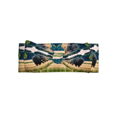 YYHWHJDE Elephant In The Grassland Prints Baby Bow Headband Super Stretchy Soft Bows Hair Accessories for Newborn Infants Toddlers Kids Girls
