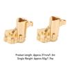 Shurzmotic Brass Rear Axle Portal Housing Cover Set, Heavy Duty Outer Portal Drive Housing, Upgrade Kit for RC Crawler Cars, Brass Bushing with Gear Cover for Gen8 view 3
