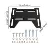 Yiju Motor Engine Mounting Plate Adapter Bracket for Gx154 Engine Accs, Black view 3