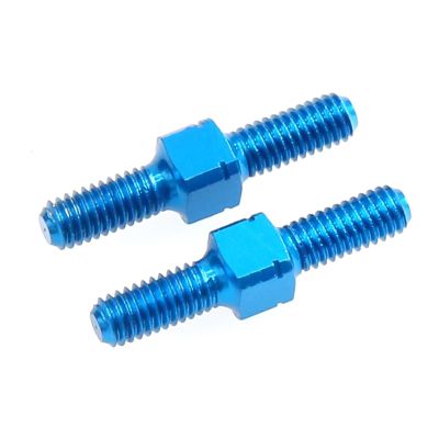 2 Pieces 3x18mm Aluminum Turnbuckle Rods Vehicle Mods for Improved Stability in Remote Control Vehicles Aluminum Turnbuckle Shaft