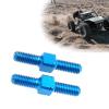 2 Pieces 3x18mm Aluminum Turnbuckle Rods Vehicle Mods for Improved Stability in Remote Control Vehicles Aluminum Turnbuckle Shaft view 3