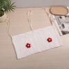 Cotton Fabric Baby Strollers Hanging Bag Storage Bag Organiser Features Double Pockets For Organizing Supplies Diaper Case view 3