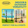 Pro Ladder Toss Indoor Outdoor Game Set for Yard & Lawn Games with 6 Soft Rubber Bolo Balls Heavy Duty Bars Stands & Travel Carrying Case | Game for Family Beach Party Picnic (Pack of 6) view 3