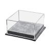 1/64 Scale Vehicle Display Case with Clear Lid for Collectibles Storage, Grey view 1