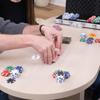 Elbow Room Games 300 Piece Poker Set, Includes Colored Chips, Dice, Dealer and Blind Chips, Deck of Cards in a Carrying Case view 4