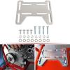 Menolana Engine Mounting Plate, Replacement Performance Parts, Aluminum Mounting Plate Adapter Bracket for Gx154 Parts, Silver view 2