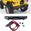 For Axial For Wrangler For SCX24 AXI00002 1/24 RC Crawler Car Metal Front Rear Bumper With Light Truck Model Upgrade Parts Bumper Parts(Front Rear) view 3