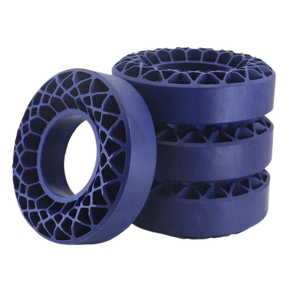 1. 9 Inch 110x36mm Soft Silica Gel Tires Anti Foams Insert Compatible with 1 10 Scale RC Crawler Cars Fits TF2 Gen8 and Similar Models(Blue)