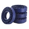 1. 9 Inch 110x36mm Soft Silica Gel Tires Anti Foams Insert Compatible with 1 10 Scale RC Crawler Cars Fits TF2 Gen8 and Similar Models(Blue) view 1