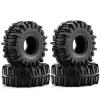 RC Tires for Axial for SCX10 90046 AXI03007 for TRX4 1:10 RC Crawler Car Accessories 120MM 1.9In Rubber Off Road Tyres Wheel Tires view 1