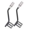 Rc Parts For Scx10 1/10 1Pair Metal RC Car Decoration Exhaust Pipe Accessories Upgrade Parts Replacement Repair Modification view 3