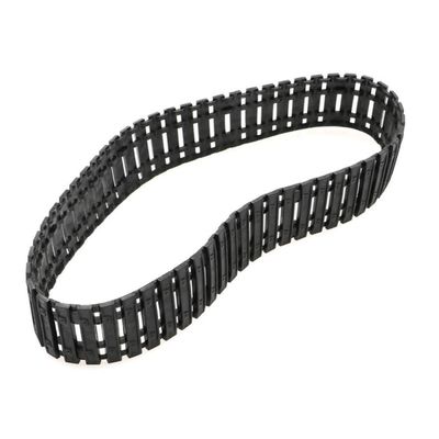 1PCS 36 37 42 57 66cm Closed Rubber Tracks Compatible with DIY Tank Model Robot Toys RC Crawler Tracked Vehicle Tyre Accessories Compatible with Various RC Models(G 21x2.2cm)