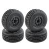 Compatible with Slash for Arrma for SENTON for VKAR 10SC for HPI RC Car 4Pcs 112Mm 1/10 Short Course Truck Tire Tyres Wheel with 12Mm Hex RC Tires view 1
