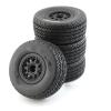 Compatible with Slash for Arrma for SENTON for VKAR 10SC for HPI RC Car 4Pcs 112Mm 1/10 Short Course Truck Tire Tyres Wheel with 12Mm Hex RC Tires view 3