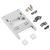 Silver Metal Steering Engine Gear Fixed Mount Base Accessories Upgrade Parts for WPL B14 B24 B16 B36 1/16 RC Car CNC Precision Machining Durable Performance view 1