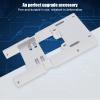 Silver Metal Steering Engine Gear Fixed Mount Base Accessories Upgrade Parts for WPL B14 B24 B16 B36 1/16 RC Car CNC Precision Machining Durable Performance view 4