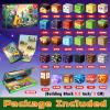 300 PCS Magnetic Blocks with Light Blocks - Easter Toys for Boys and Girls Age 3+ Years Old, Magnet Tiles Toys for Kids, Boys and Girls, Magnetic Building Blocks Cubes, Stacking Magnets for Kids view 2
