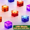 300 PCS Magnetic Blocks with Light Blocks - Easter Toys for Boys and Girls Age 3+ Years Old, Magnet Tiles Toys for Kids, Boys and Girls, Magnetic Building Blocks Cubes, Stacking Magnets for Kids view 4